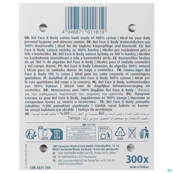 Packshot Bel Premium Wattenstaafjes 300 Nf