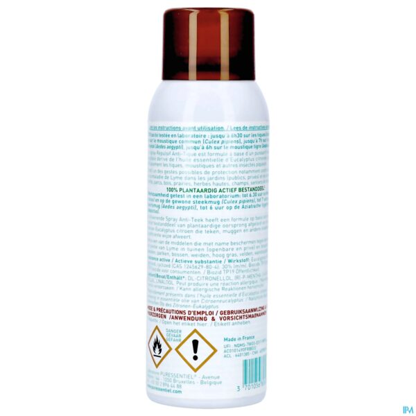 Packshot Puressentiel A/beet Afwerende Spray A/teek 100ml