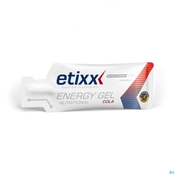 Productshot Etixx Nutritional Energy Gel Cola 12x38g