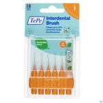Packshot Tepe Interdental Brush 0,45mm Orange 6
