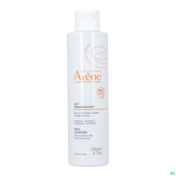 Packshot Avene Essentiels Milde Reinigingsmelk 200ml Packshot Avene Essentiels Milde Reinigingsmelk 200ml