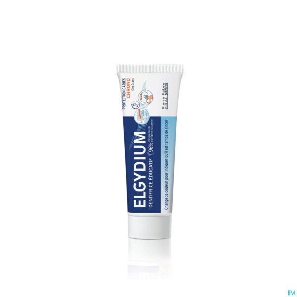 Packshot Elgydium Tandpasta Chrono 50ml