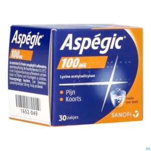 Packshot Aspegic 100 Pulv 30x 100mg