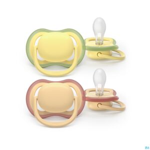 Productshot Philips Avent Fopspeen +0m Air Beige/groen 2
