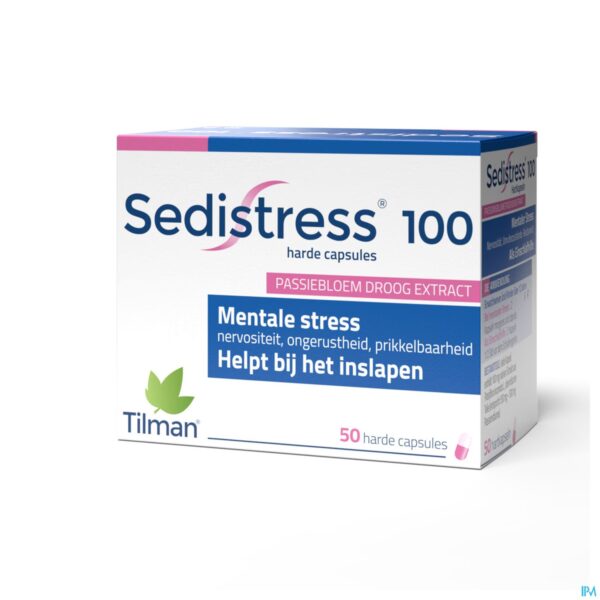 Packshot Sedistress 100 Caps 50