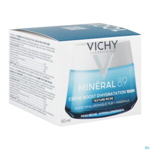 Packshot Vichy Mineral 89 Creme Rijk 50ml