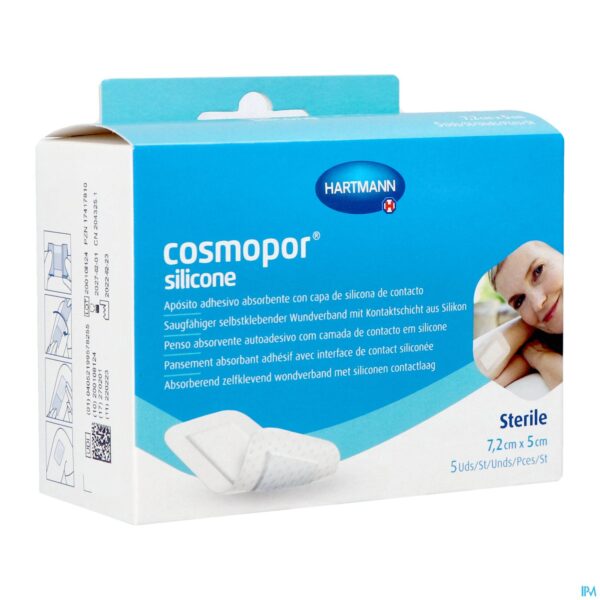 Packshot Cosmopor Silicone Selfcare 7,2x5cm 5