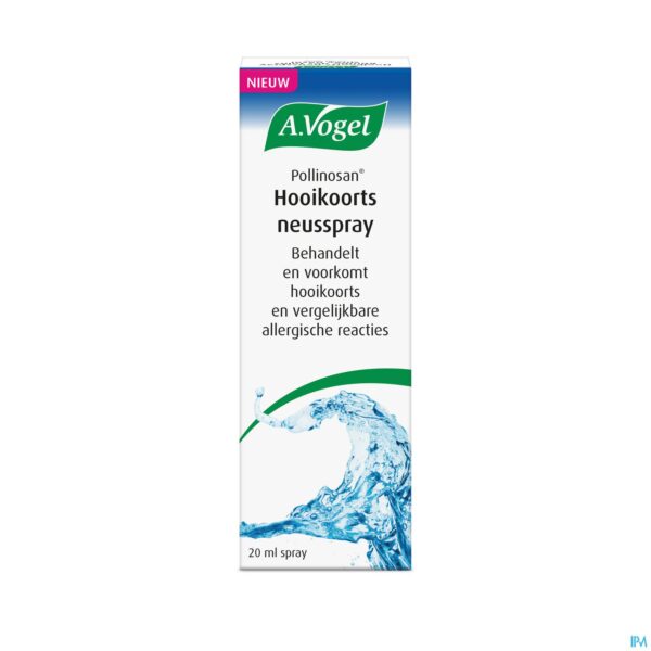 Packshot A.vogel Pollinosan Hooikoorts Neusspray 20ml Packshot A.vogel Pollinosan Hooikoorts Neusspray 20ml