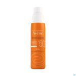 Packshot Avene Zon Spf50+ Spray 200ml