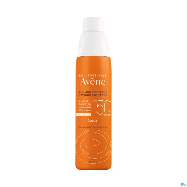 Packshot Avene Zon Spf50+ Spray 200ml