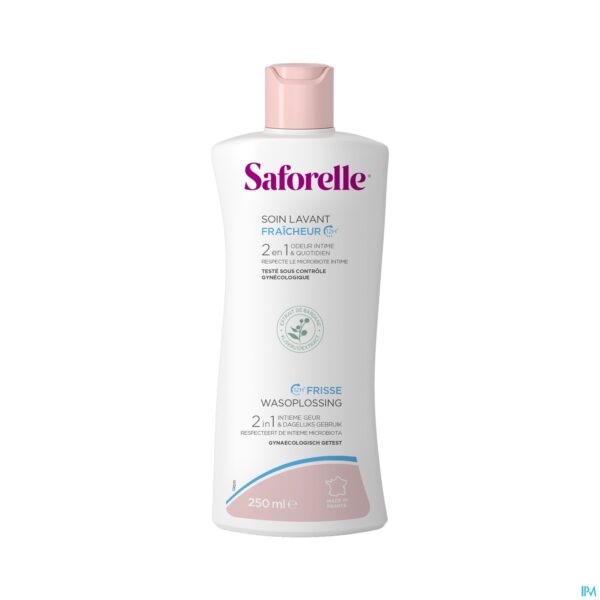 Packshot Saforelle Frisse Wasoplossing 250ml Packshot Saforelle Frisse Wasoplossing 250ml