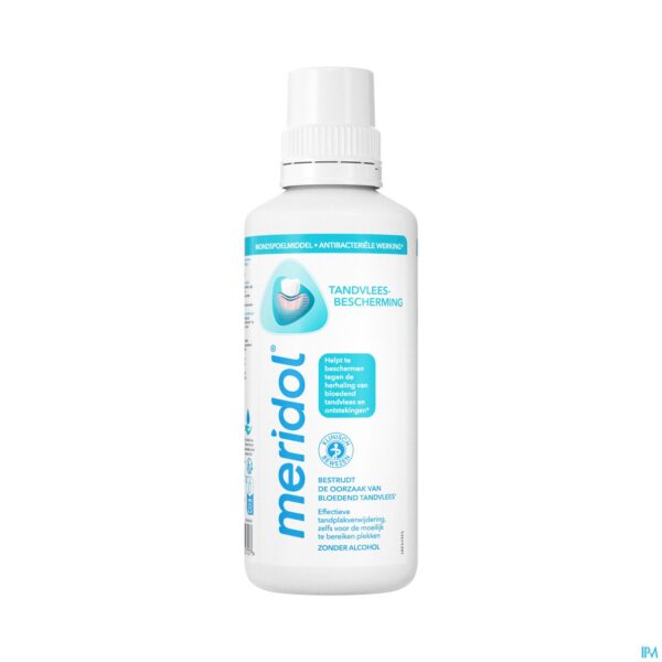 Packshot Meridol Mondspoeling Tandvleesbescherming 400ml