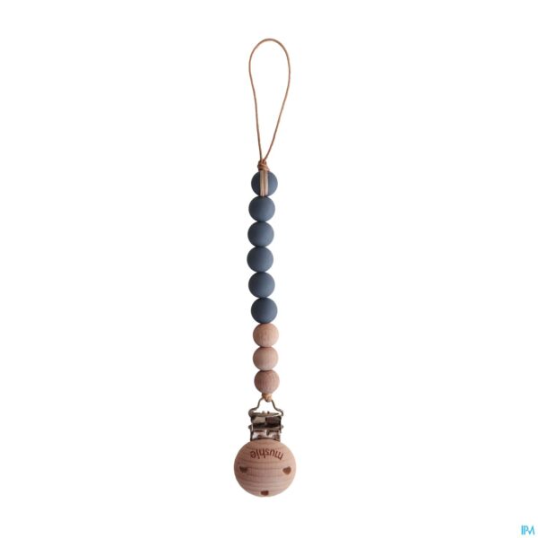 Productshot Mushie Fopspeenketting Iron