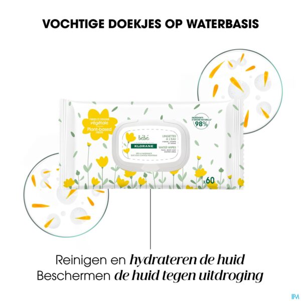 Lifestyle_image Klorane Bb Doekjes Waterbasis 60