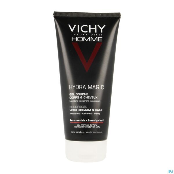Packshot Vichy Homme Hydra Mag C Douchegel 200ml