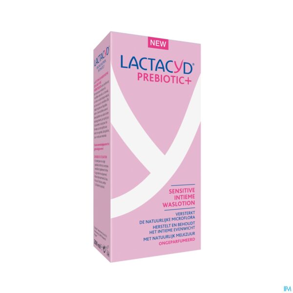 Packshot Lactacyd Pharma Prebiotic Plus Sensi 200ml