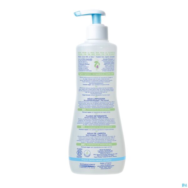 Packshot Mustela Pn Water Reinigend Z/spoelen 500ml
