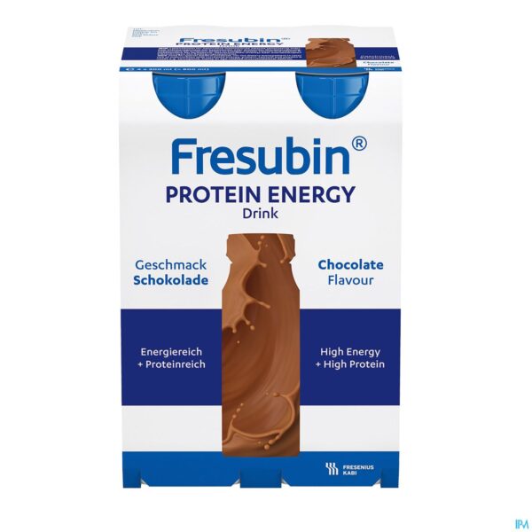 Packshot Fresubin Protein Energy Drink 200ml Chocolat/chocolade