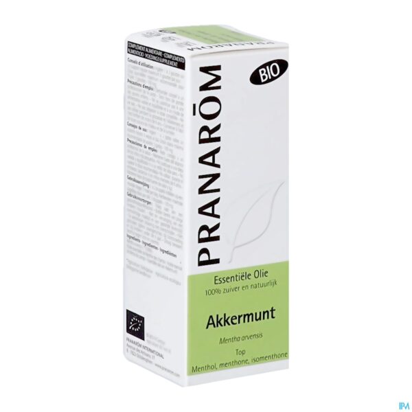 Packshot Pranarom Eo Akkermunt Bio 10ml