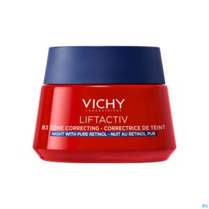 Packshot Vichy Liftactiv B3 Teint Nachtcr Retinol Pur 50ml