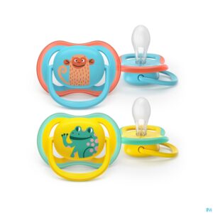 Productshot Philips Avent Fopspeen +18m Air Kikker/aap 2
