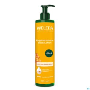 Packshot Weleda Regenererende Bodylotion Duindoorn 250ml