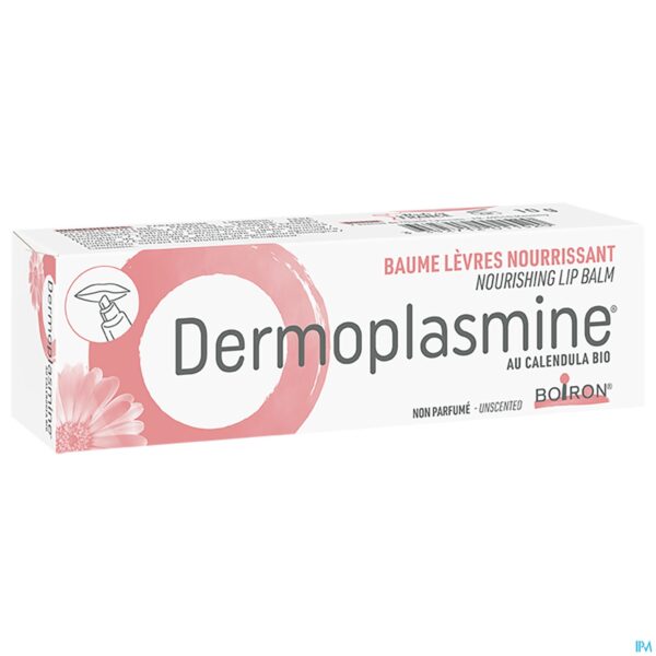 Packshot Dermoplasmine Calendula Lip Balm Tube 10g