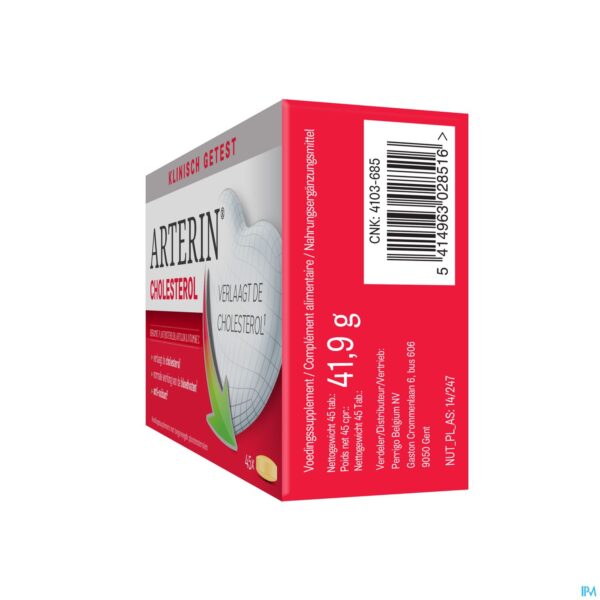 Packshot Arterin Cholesterol Comp 45