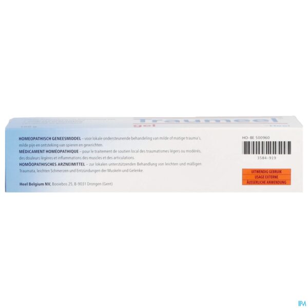 Packshot Traumeel Gel 100g Heel