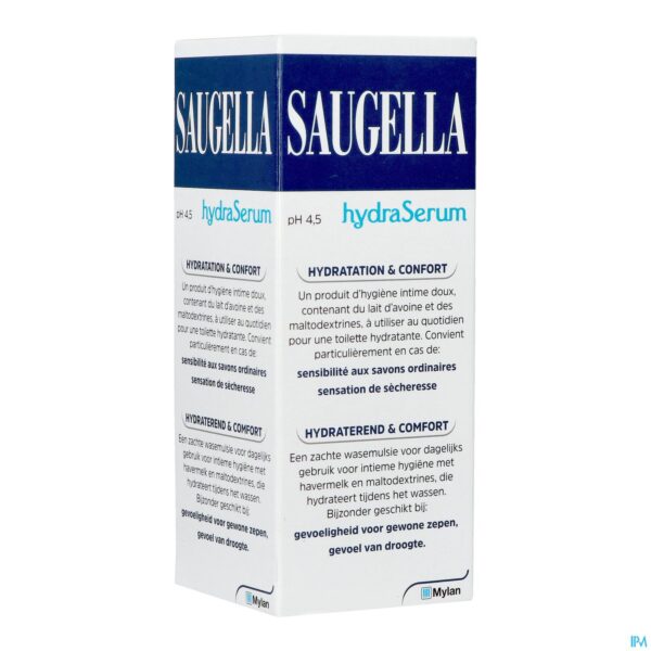 Packshot Saugella Hydra Serum Emuls 200ml