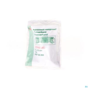 Packshot Stella Drukverband Steriel 7x10cm 36265