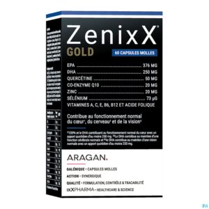 Packshot Zenixx Gold Caps 60x890mg Nf