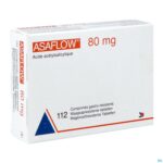 Packshot Asaflow 80mg Maagsapres Comp Bli 112x 80mg