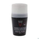 Packshot Vichy Homme Deo A/transp. 72u Roller 50ml