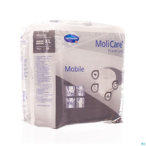 Packshot Molicare Pr Mobile 10 Dropsxl 14 P/s Packshot Molicare Pr Mobile 10 Dropsxl 14 P/s