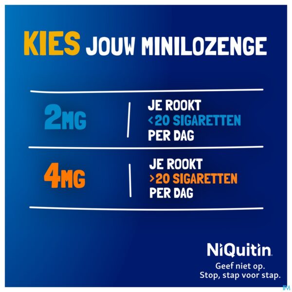 Lifestyle_image Niquitin 4,0mg Minilozenge Nf Zuigtabl 60