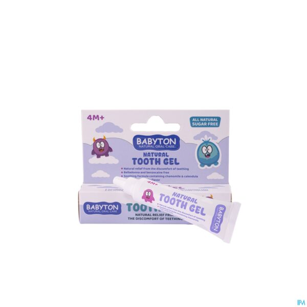 Productshot Babyton Natuurlijke Tandgel Baby 15g