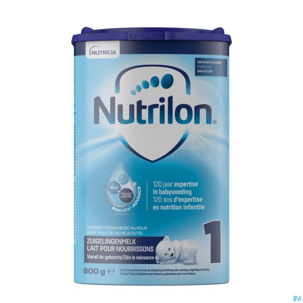 Packshot Nutrilon 1 Zuigelingenmelk Pdr 800g Verv.3707080