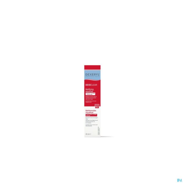 Packshot Dexeclear Matterende Aquafluide Spf50 40ml