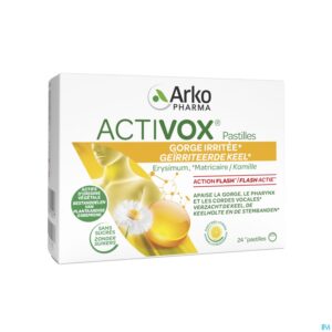 Packshot Activox Verzachtend Keel Honing Citroen Past 24