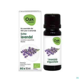 Productshot Oak Ess Olie Lavendel, Echte 10ml Bio