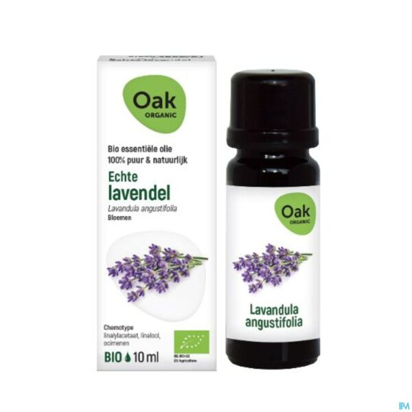 Productshot Oak Ess Olie Lavendel, Echte 10ml Bio