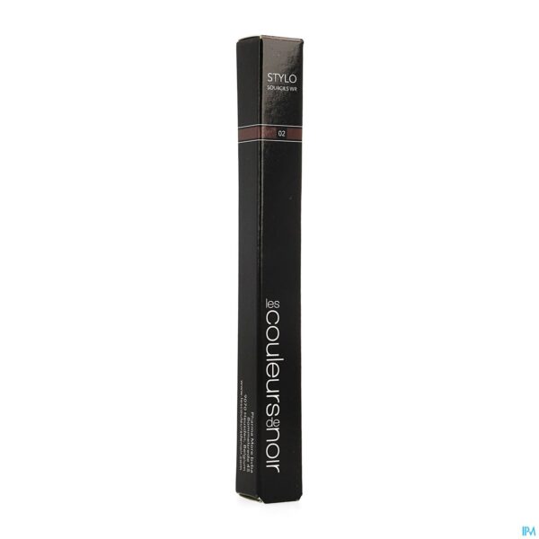 Packshot Couleurs De Noir Stylo Wenkbr.02 Brunette/zwart Packshot Couleurs De Noir Stylo Wenkbr.02 Brunette/zwart