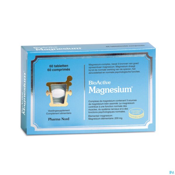 Packshot BioActive Magnesium 60 Tabl