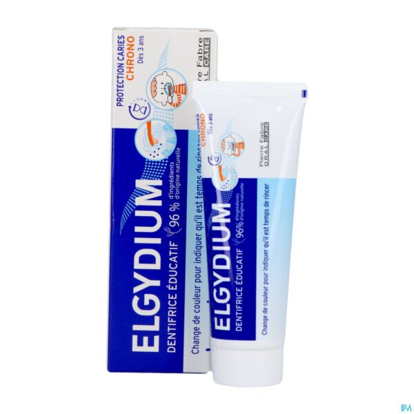 Productshot Elgydium Tandpasta Chrono 50ml