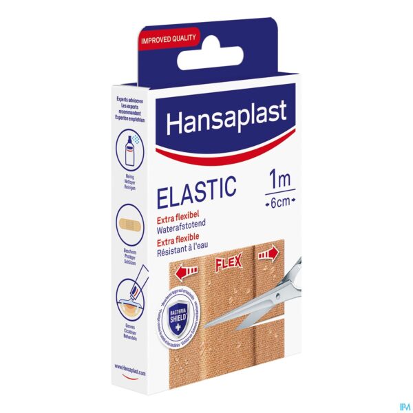 Packshot Hansaplast Elastic 1mx6cm