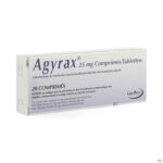 Packshot Agyrax 25mg Comp 20