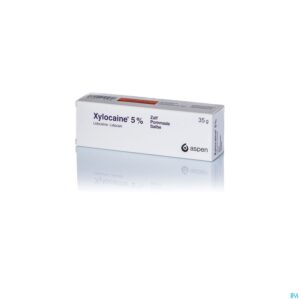 Packshot Xylocaine 5% Zalf Tube 1 X 35g