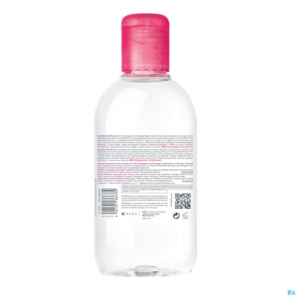 Packshot Bioderma Sensibio H2o Ar Micell.opl. Demaq. 250ml