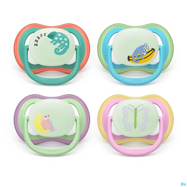Productshot Philips Avent Fopspeen +6m Air Night Mix 2